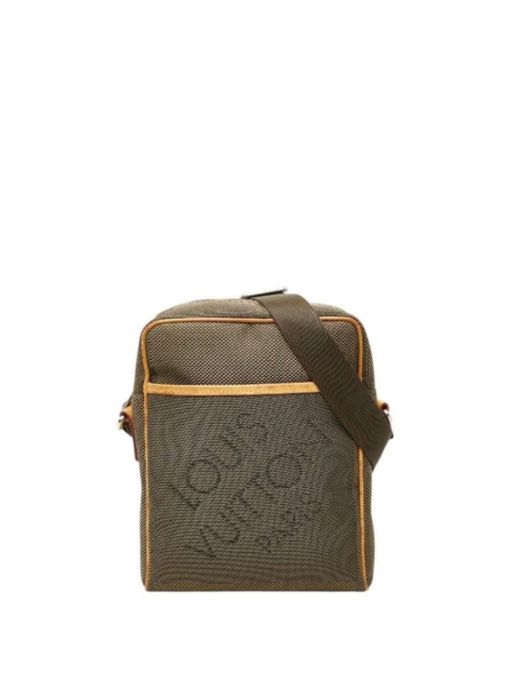 Louis Vuitton Damier Jean Citadin Crossbody Shoulder Bag Tail Khaki Canvas